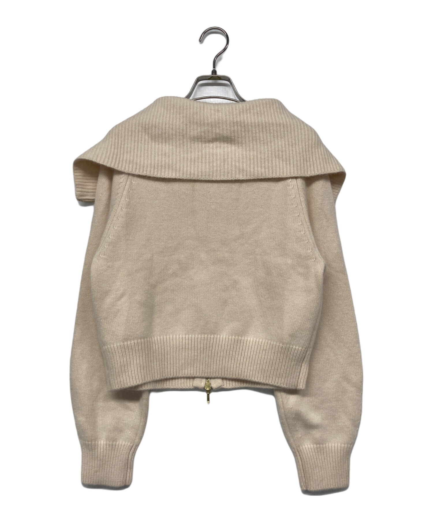 中古・古着通販】HER LIP TO (ハーリップトゥ) Big Collar Knit Top