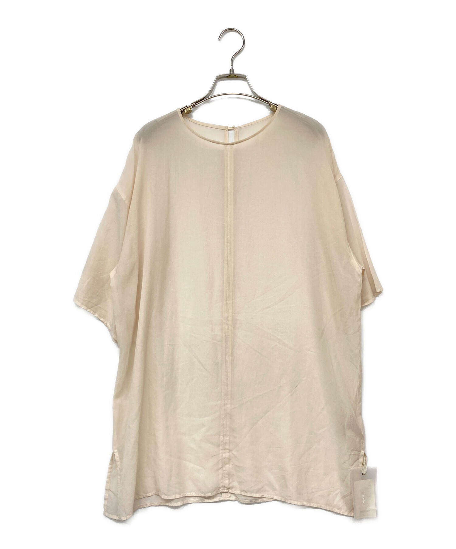 中古・古着通販】TODAYFUL (トゥデイフル) Sheer Over Blouse/シアー 