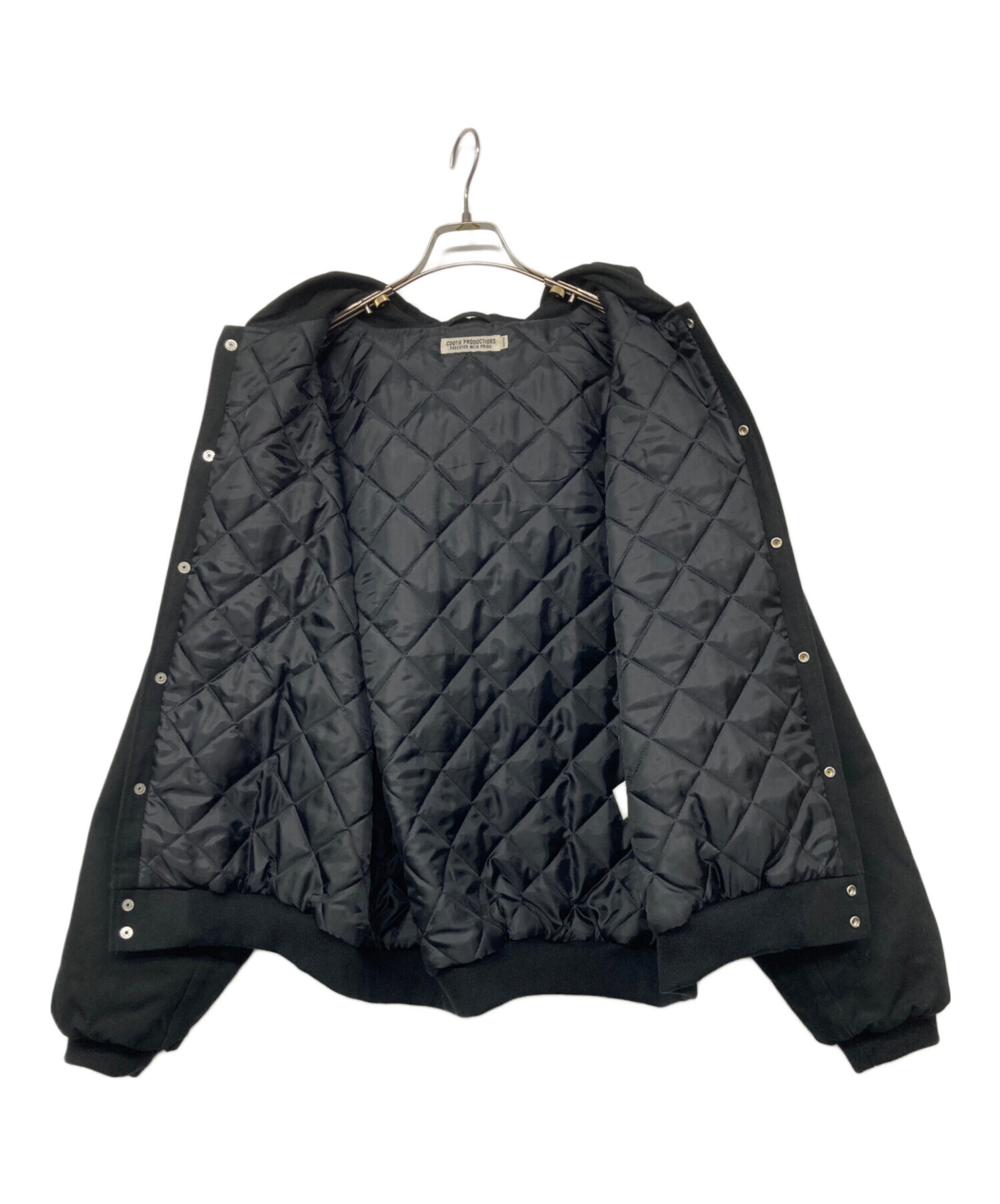 ジャケット・アウター COOTIE PRODUCTIONS OX Hoodie Blouson COOTIE/OX HOODIE BLOUSON/BLACK×BLACK - THUMBING ONLOINE STORE