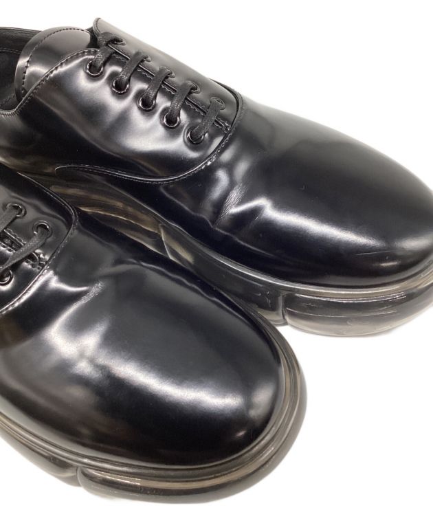中古・古着通販】PRADA (プラダ) クリアソールレザースニーカー