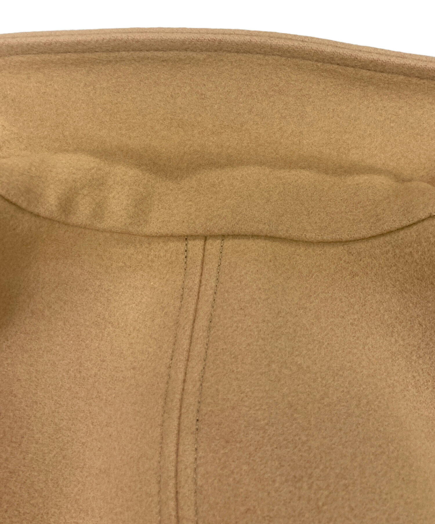 中古・古着通販】MSGM (エムエスジーエム) チェスターコート ベージュ