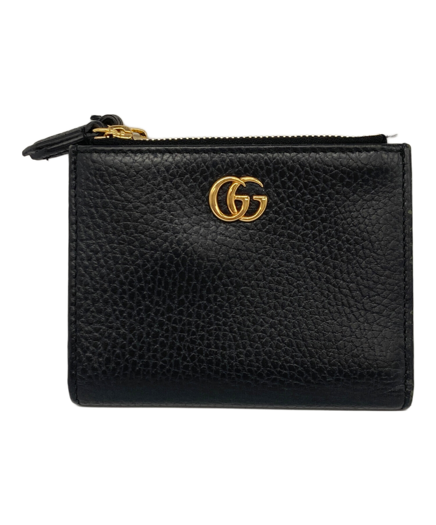 中古・古着通販】GUCCI (グッチ) GGマーモント コンパクトウォレット 