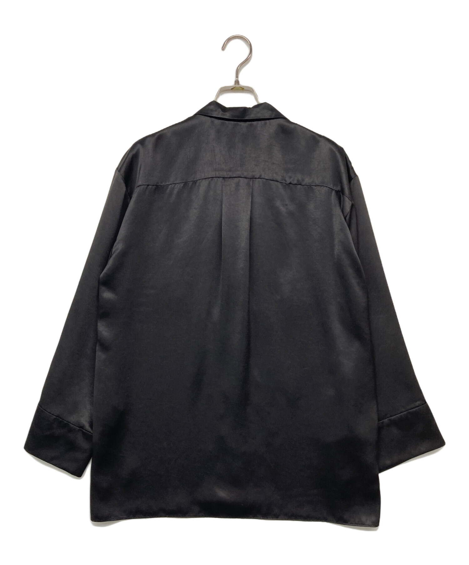 saqui 36 パジャマシャツ 中古・古着通販】saqui (サキ) pyjama shirt/パジャマシャツ ブラック