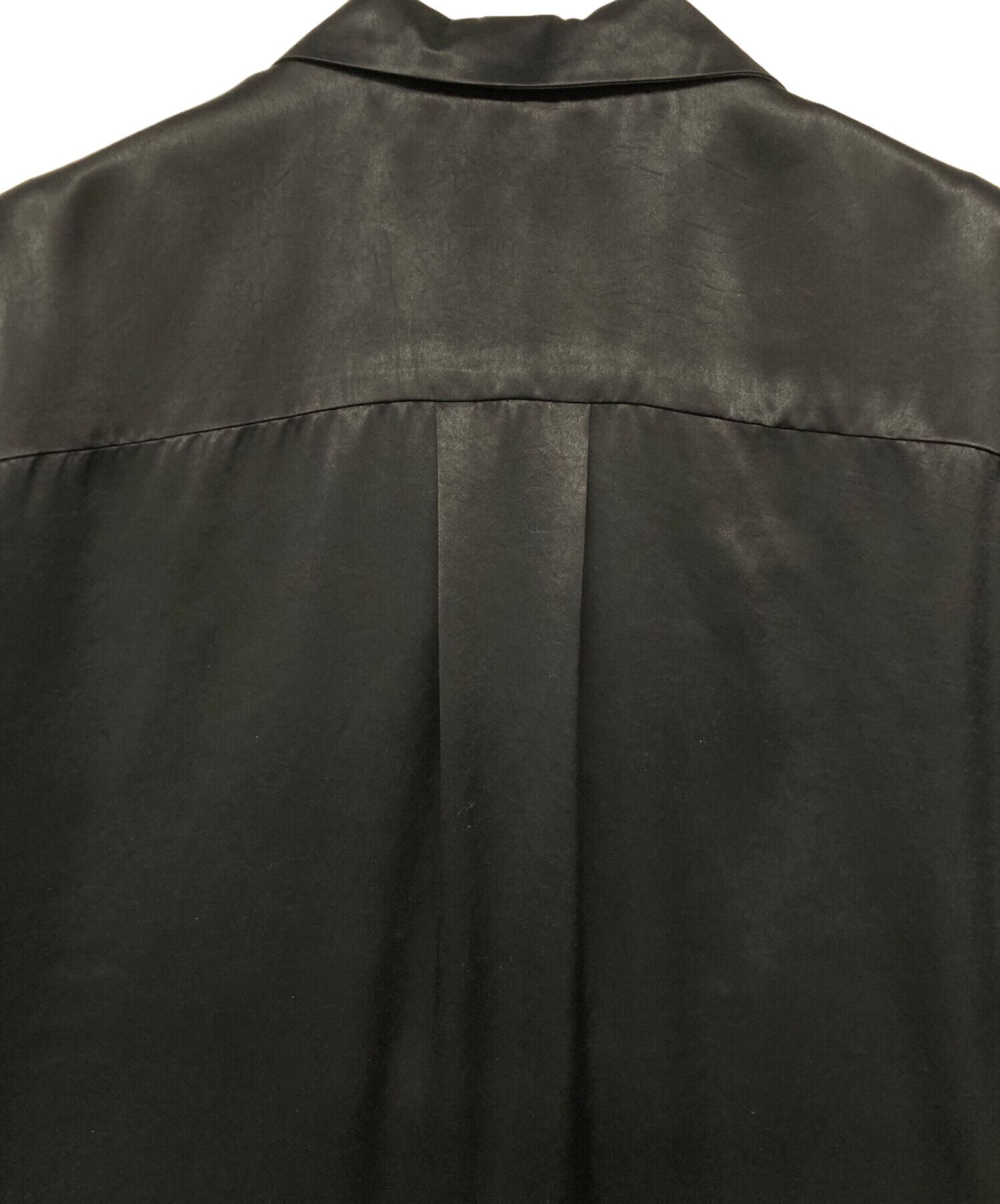saqui 36 パジャマシャツ 中古・古着通販】saqui (サキ) pyjama shirt/パジャマシャツ ブラック
