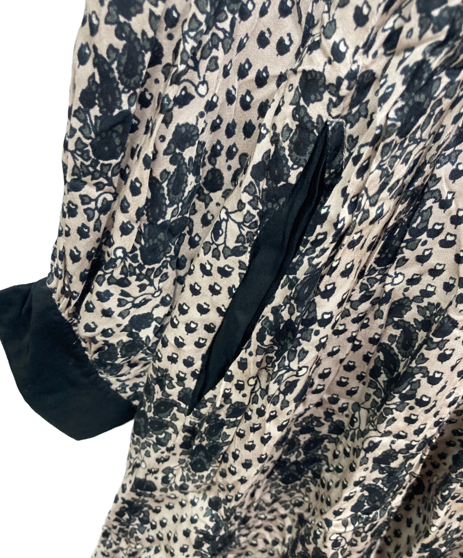 中古・古着通販】ne quittez pas (ヌキテパ) モダールサテンエスニック