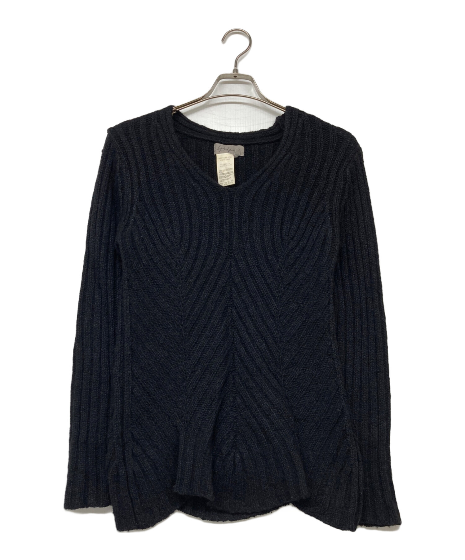 中古・古着通販】YOHJI YAMAMOTO (ヨウジヤマモト) デザインニット 