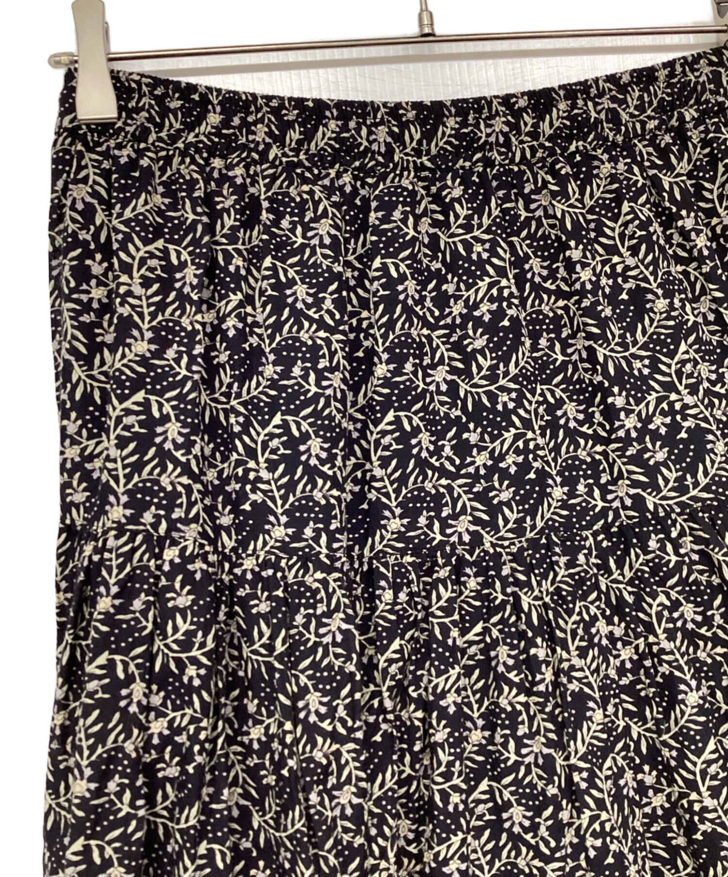 中古・古着通販】BEARDSLEY (ビアズリー) プリントティアードギャザー