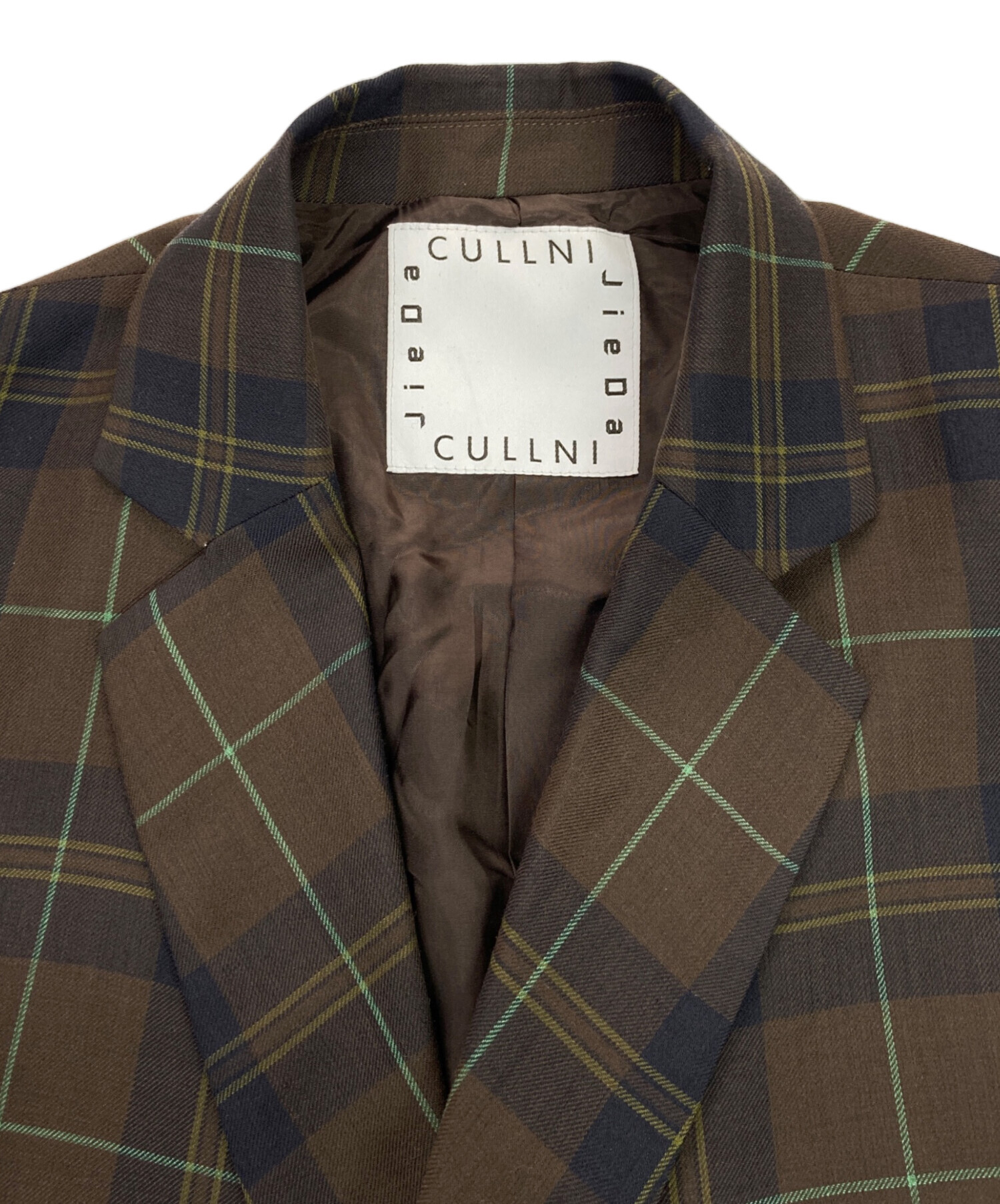 中古・古着通販】CULLNI (クルニ) jieda (ジエダ) TIELOCKEN JKT CHECK