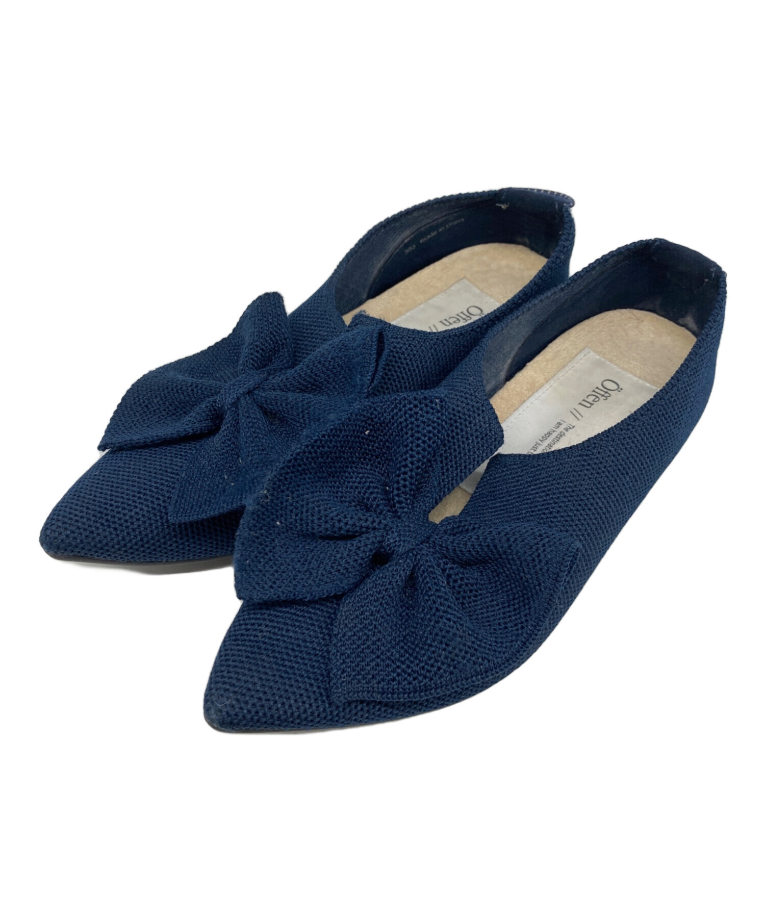 中古・古着通販】offen (オッフェン) pointed-BUTTFEE フラット