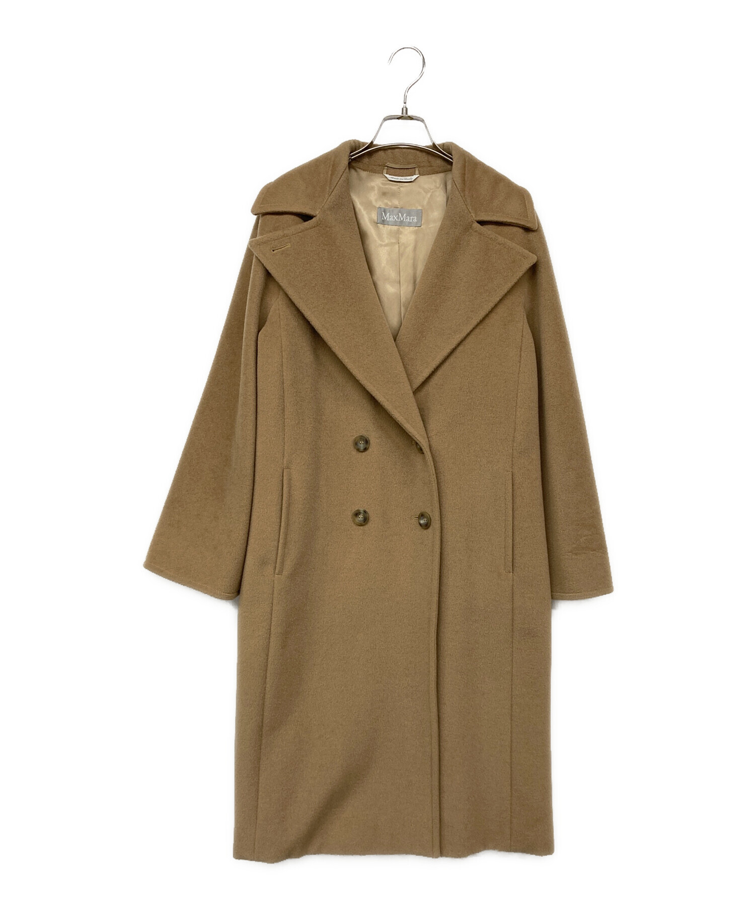 中古・古着通販】MaxMara (マックスマーラ) ウールダブルコート 中古・古着通販】MaxMara (マックスマーラ) ウールダブルコート