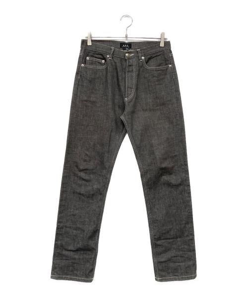中古・古着通販】A.P.C. (アーペーセー) デニムパンツ グレー サイズ 