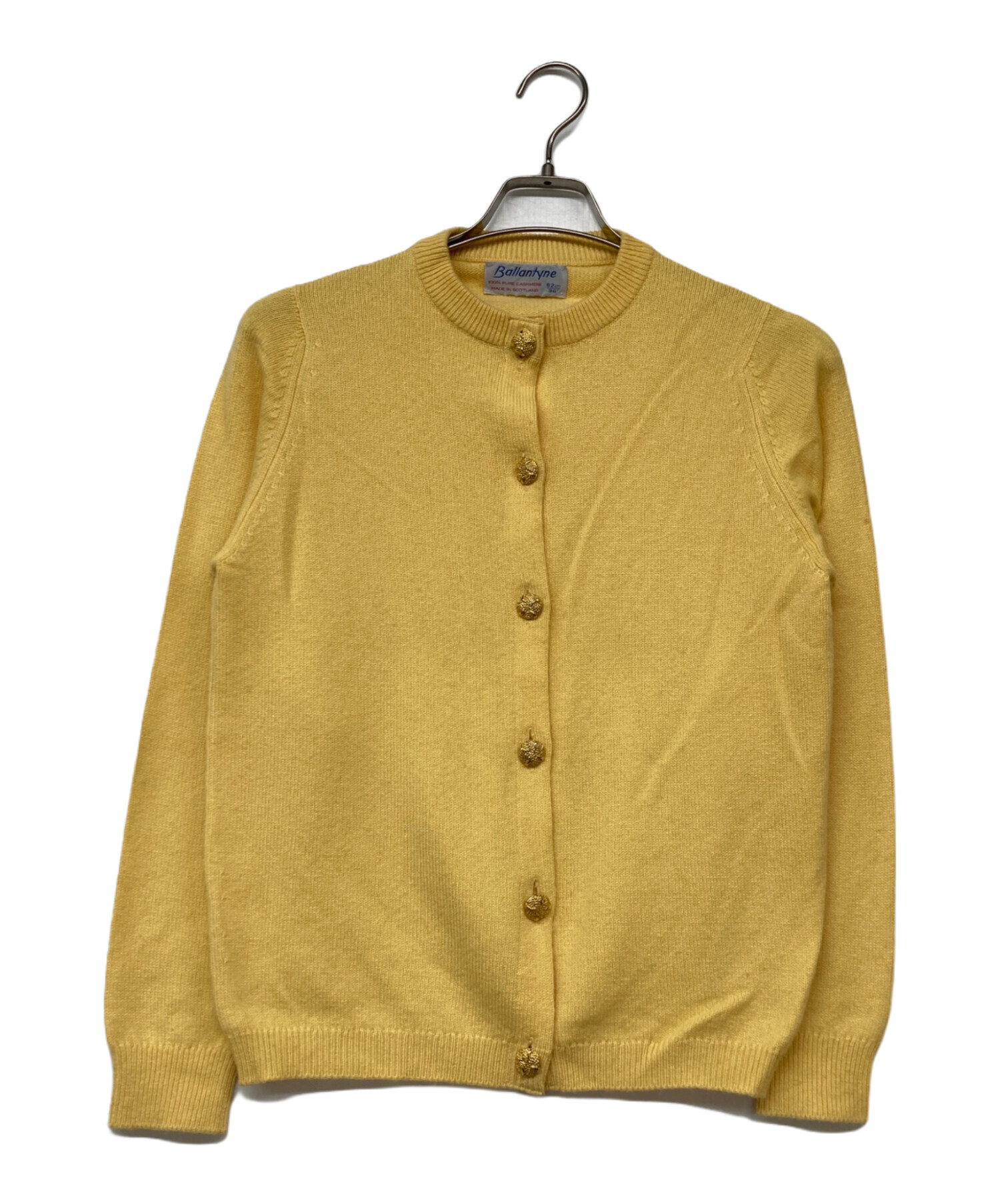 Ballantyne バランタイン　100%カシミヤ　カーディガン　ヴィンテージ 中古・古着通販】BALLANTYNE (バランタイン) 丸首カシミヤ