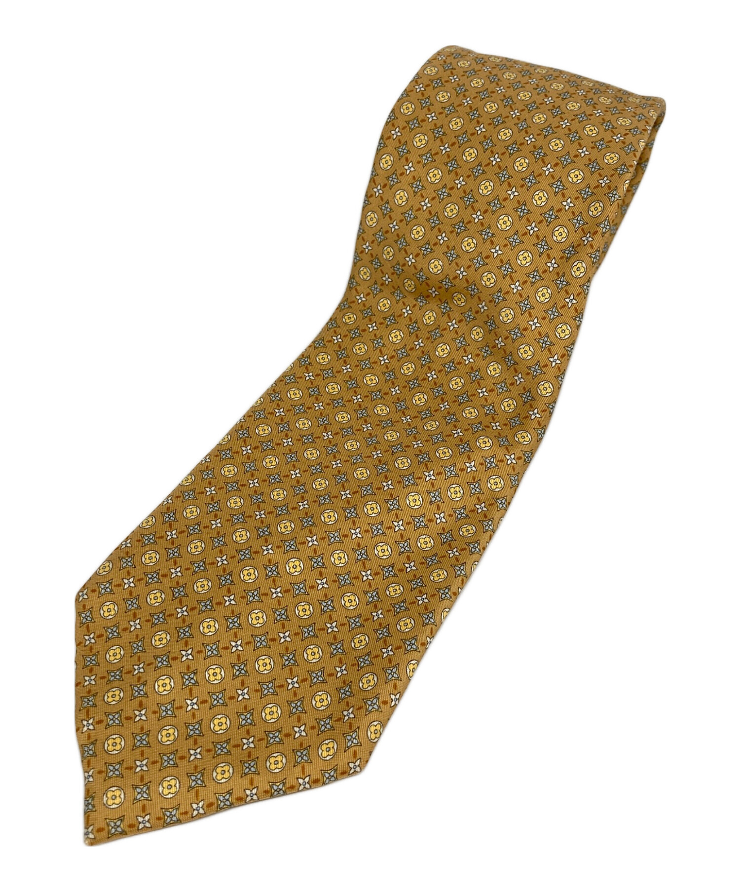 中古・古着通販】LOUIS VUITTON (ルイ ヴィトン) 総柄シルクネクタイ