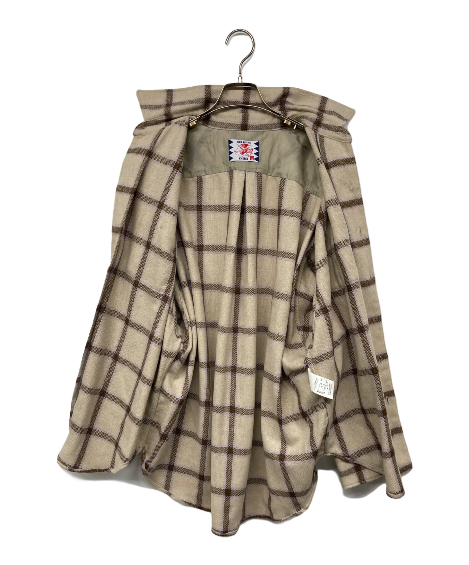 中古・古着通販】SON OF THE CHEESE (（サノバチーズ）) SHAGGY CHECK