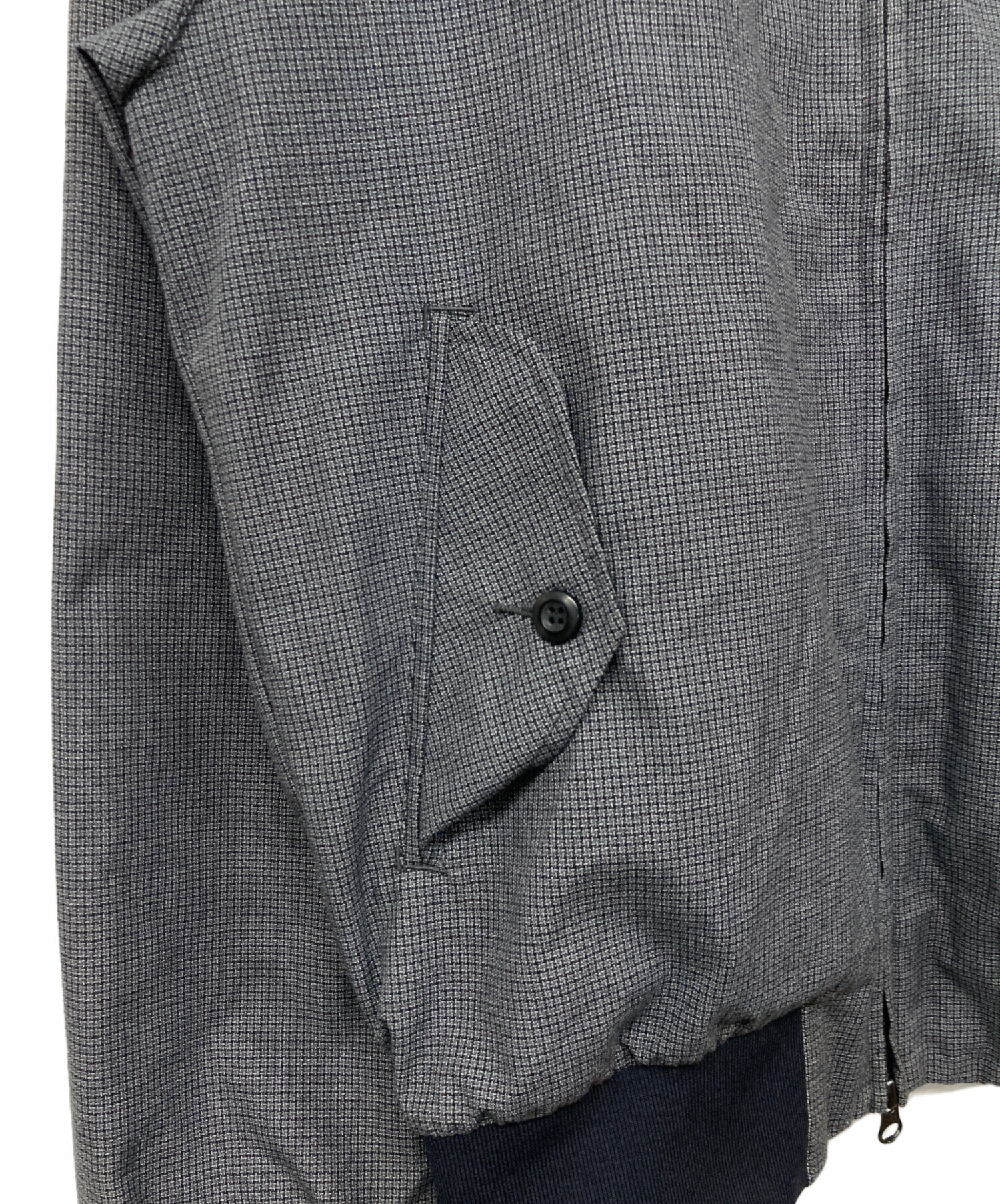 【新品/未使用】FRED PERRY グレー ハリントンジャケット Sサイズ BEAMS MEN｜【別注】FRED PERRY / ハリントンジャケット 25SS