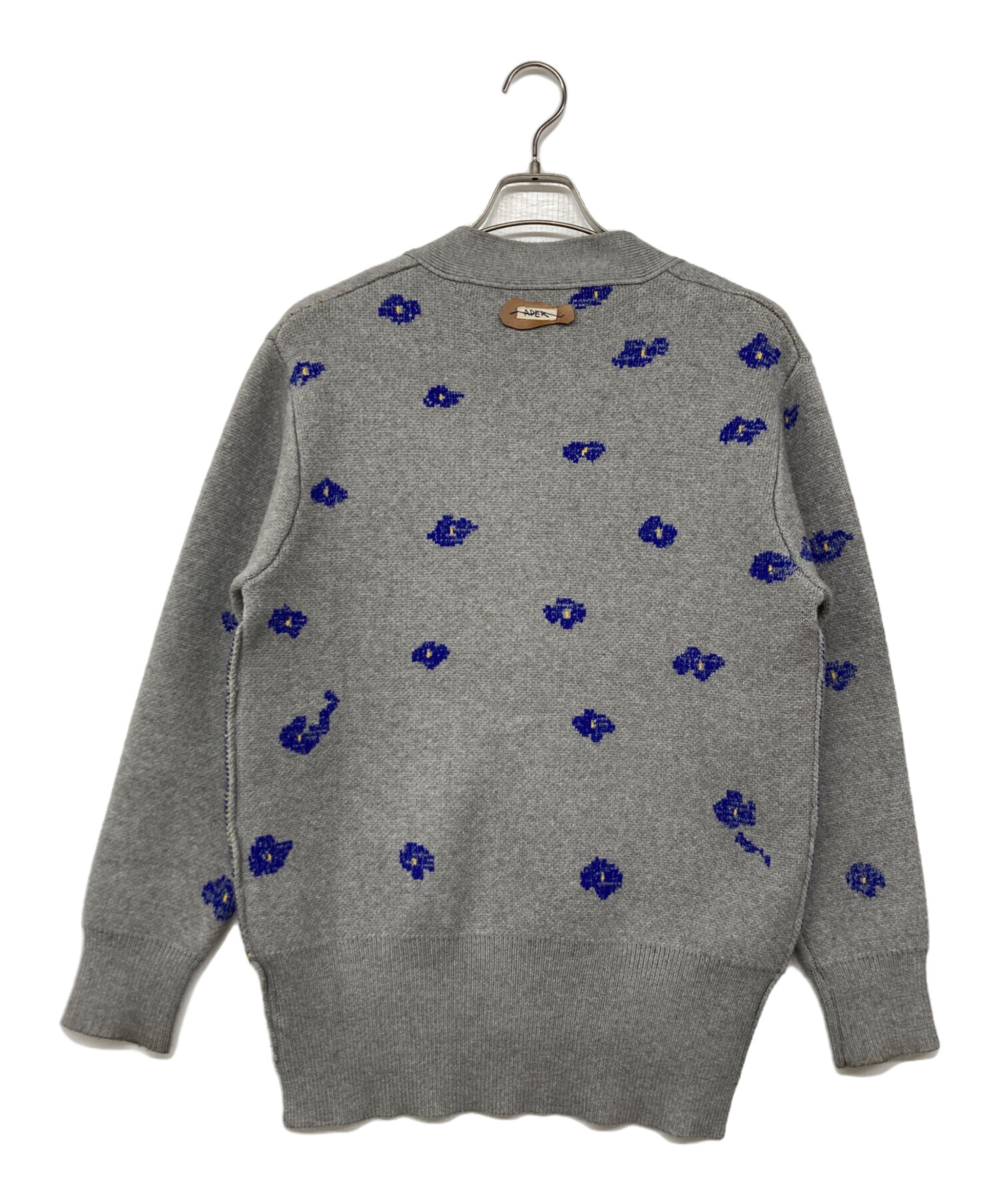 ADERERROR クルーネックカーディガン Sサイズ 即完品 アーダーエラー ADERERROR クルーネックカーディガン Sサイズ 即完品 アーダーエラー