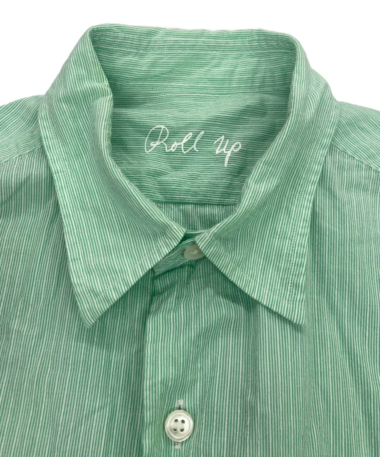 porter classic ROLL UP STRIPE SHIRT グリーン 【公式通販】