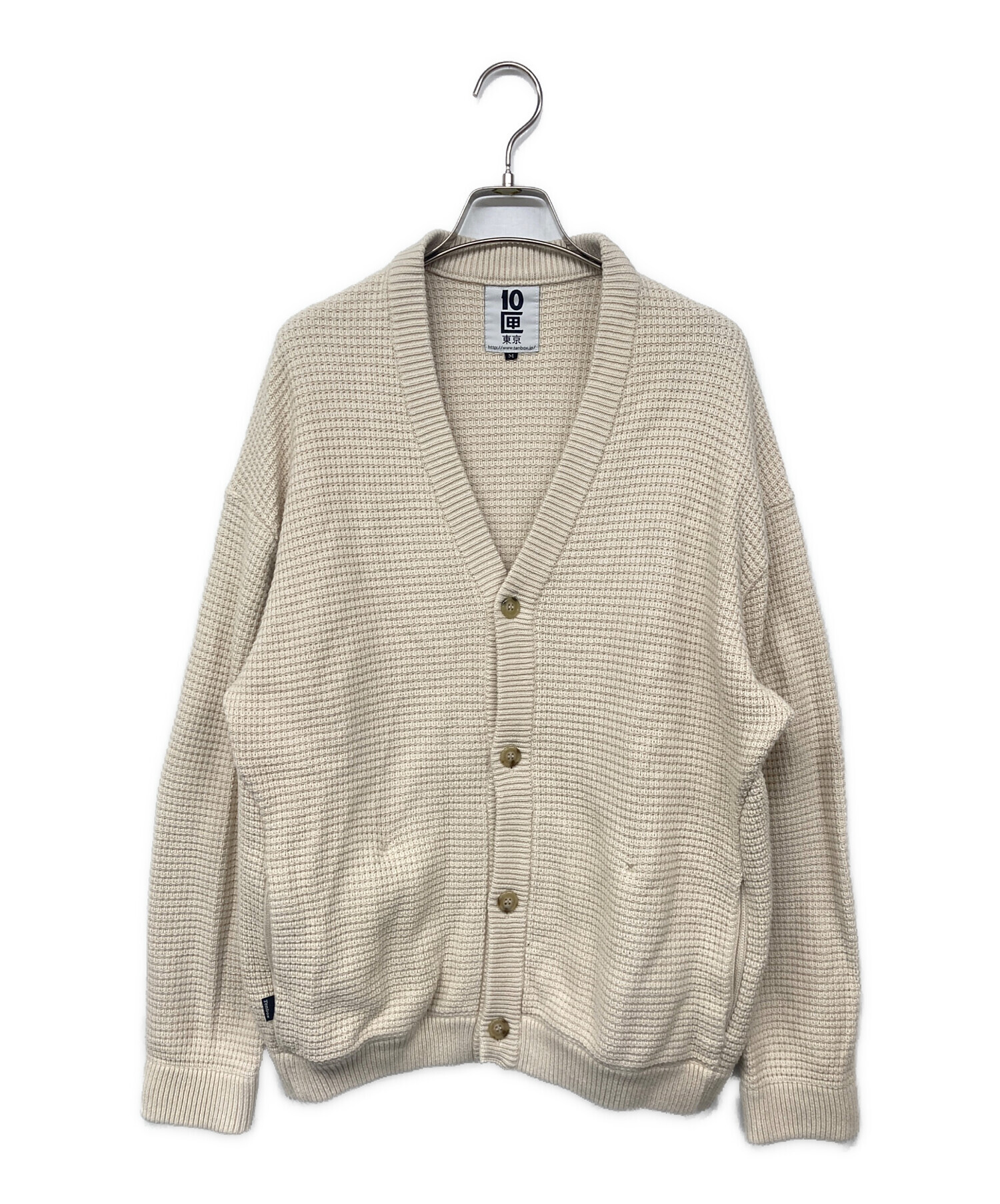中古・古着通販】TENBOX (テンボックス) FOOTSIES CARDIGAN/ワッフル 