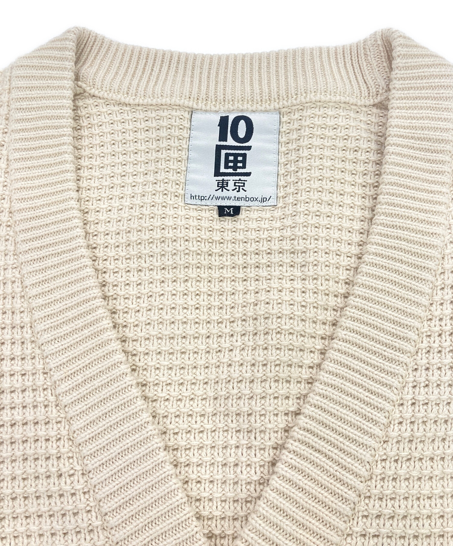 中古・古着通販】TENBOX (テンボックス) FOOTSIES CARDIGAN/ワッフル 