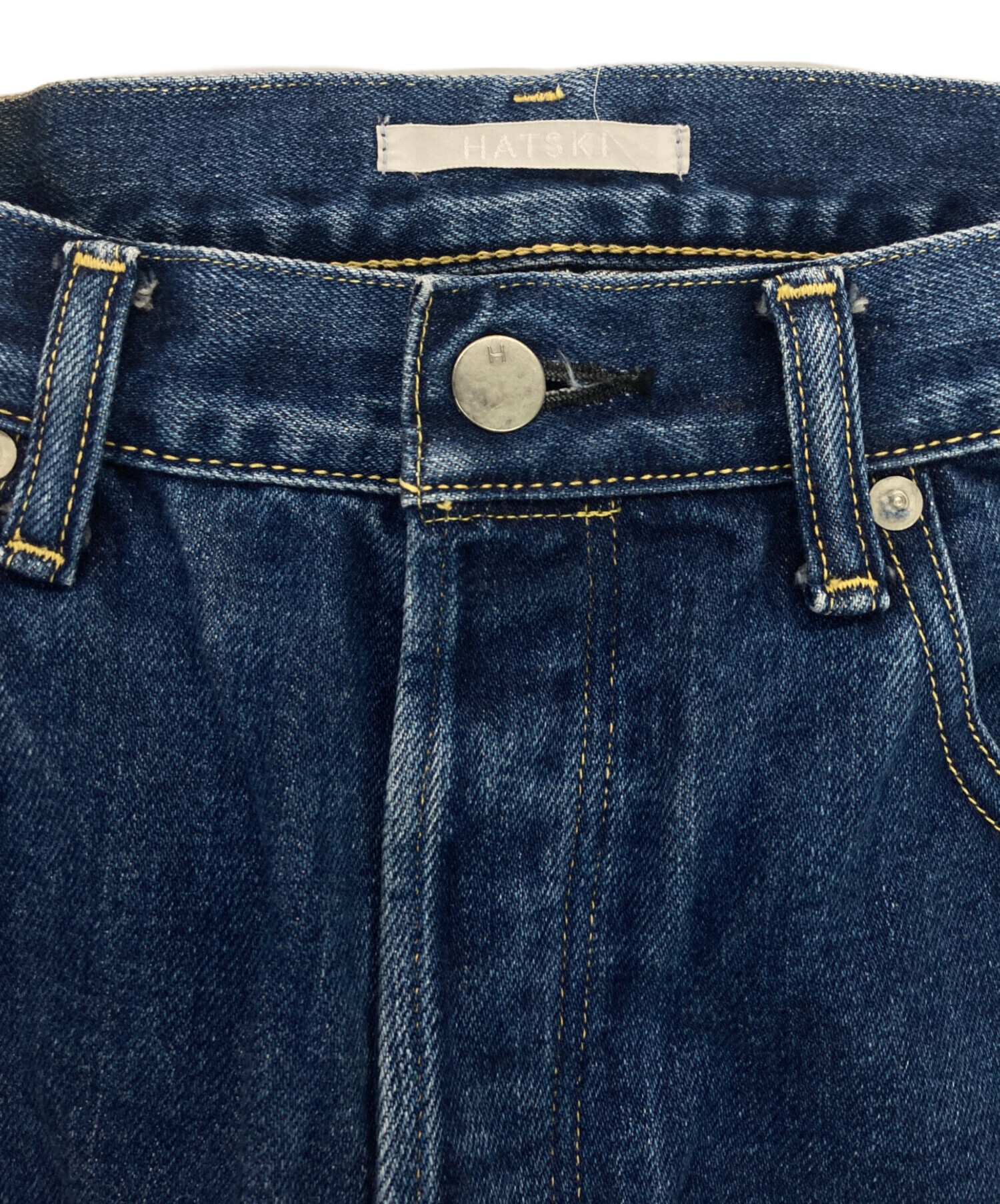 中古・古着通販】HATSKI (ハツキ) Loose Tapered Denim インディゴ 