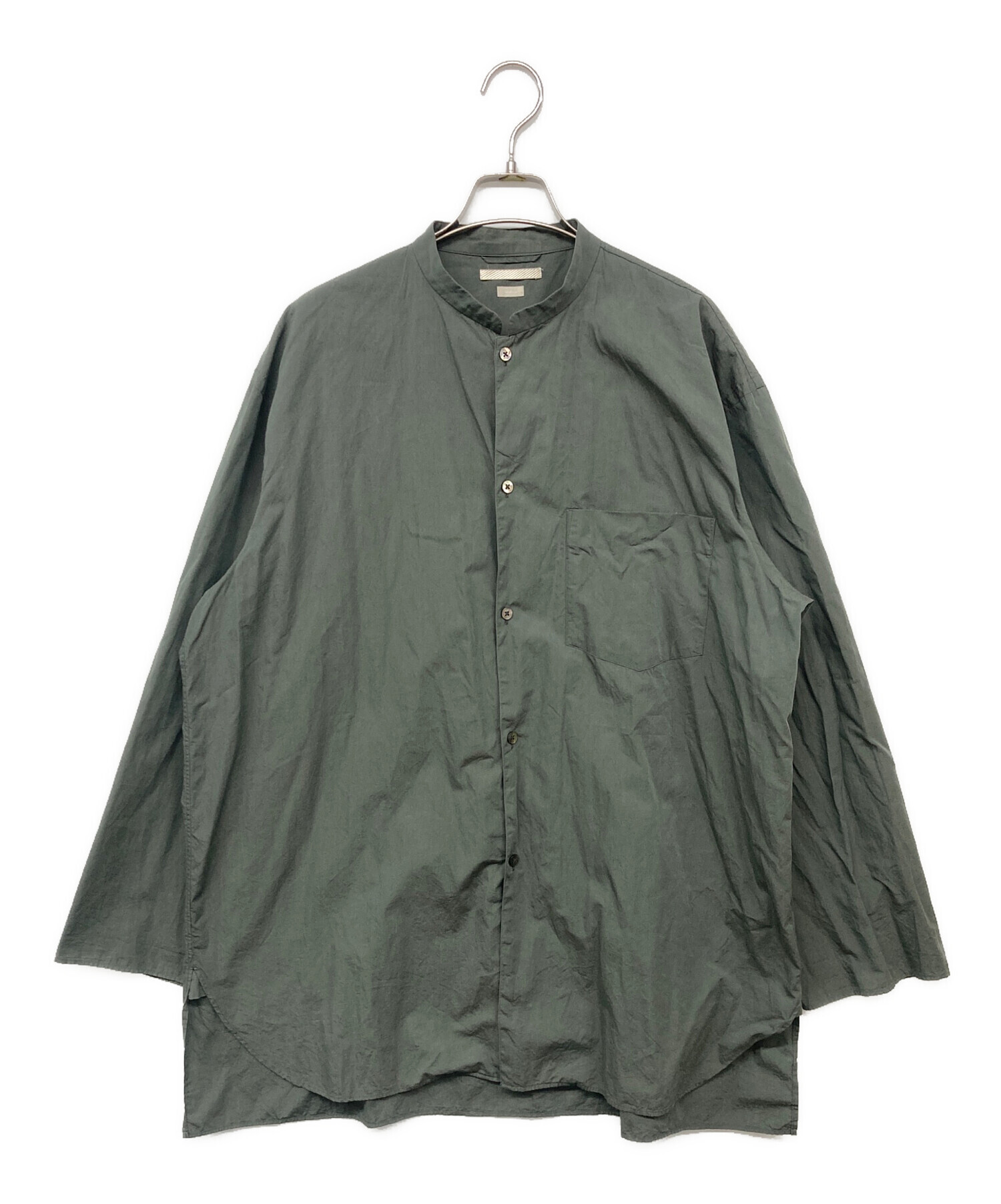 中古・古着通販】blurhms (ブラームス) High Count Chambray Stand-up 
