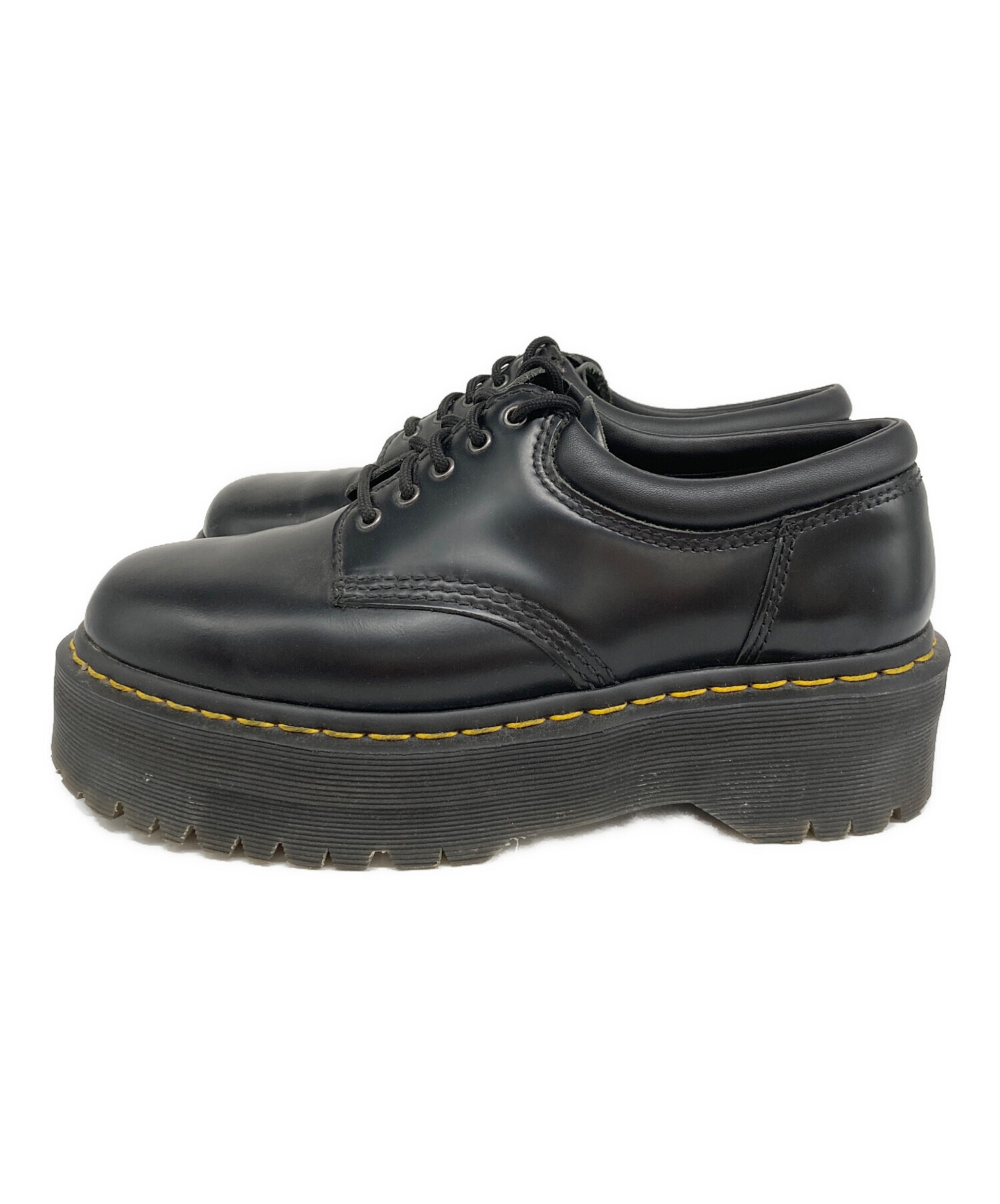 中古・古着通販】Dr.Martens (ドクターマーチン) 厚底5ホールレザー