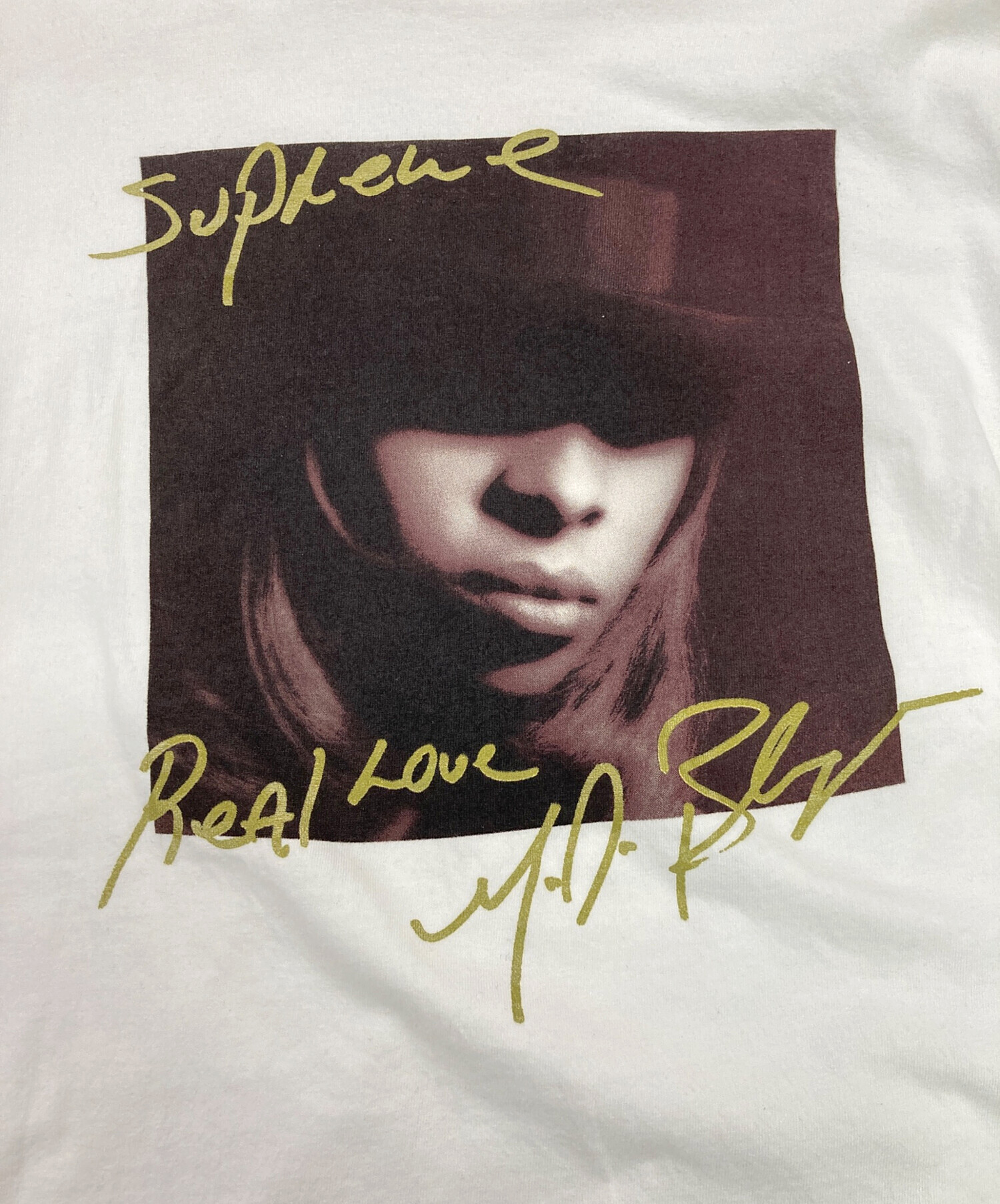 Lサイズ supreme Mary J. Blige Tee（supreme smoke & mary j blige tee） 