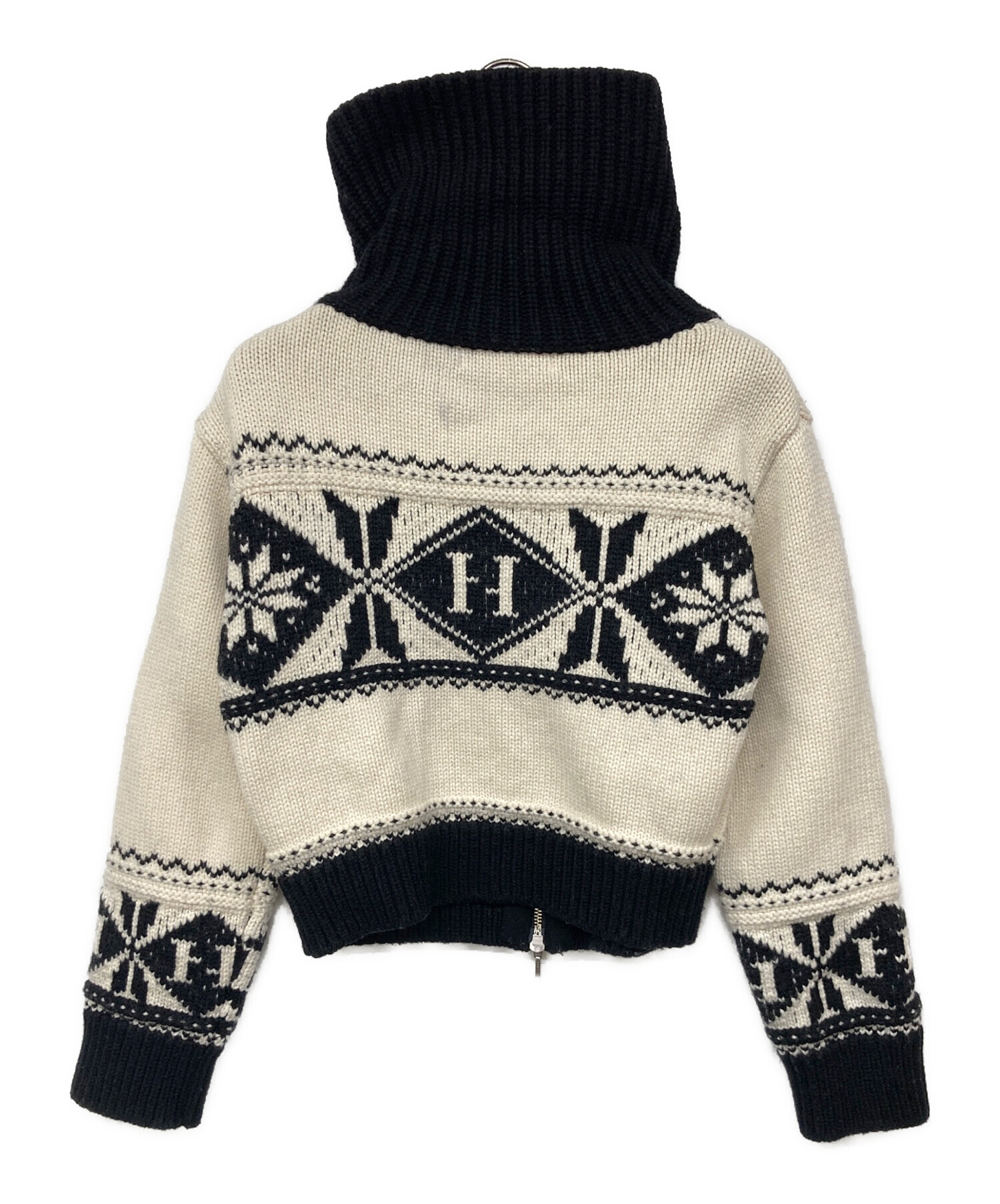 ジャケット・アウター herlipto Nordic Knit Zip Jacket herlipto H Nordic Knit Zip Jacket｜Yahoo!フリマ（旧PayPayフリマ）