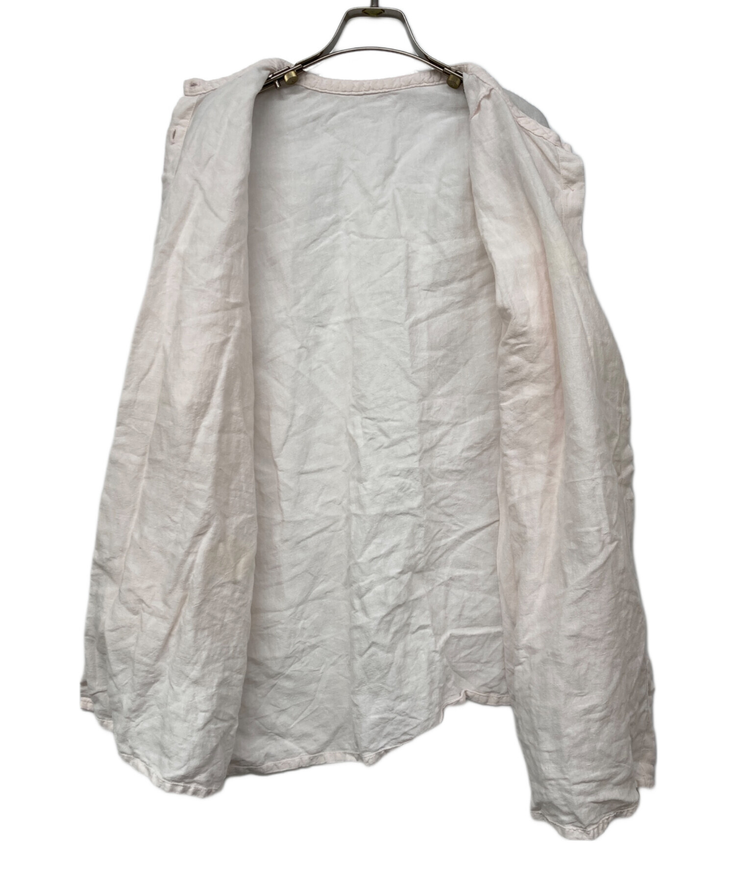 中古・古着通販】nest Robe (ネストローブ) リネン近江晒しラッフル袖 