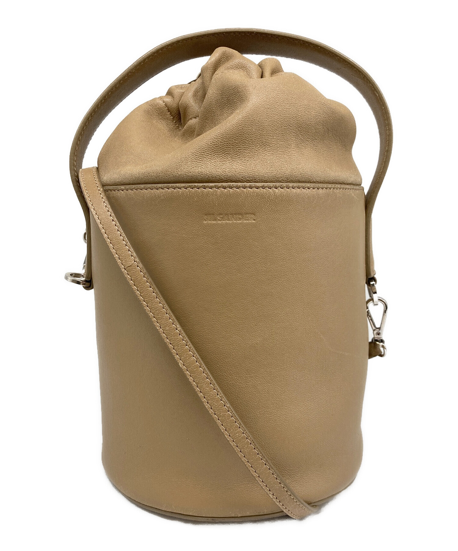 中古・古着通販】JIL SANDER (ジルサンダー) 巾着ショルダーバッグ