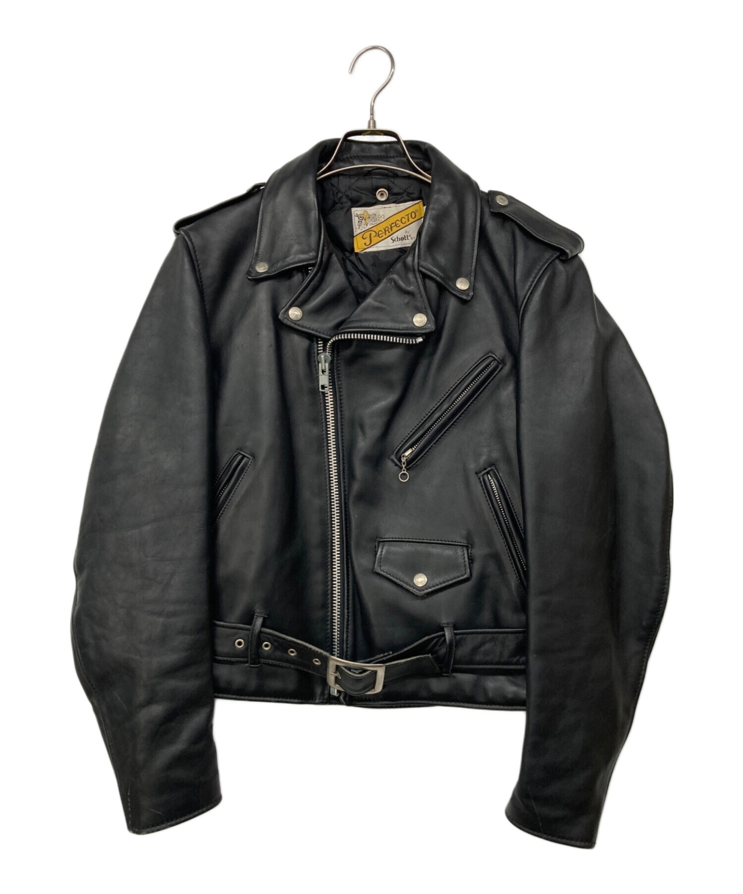 中古・古着通販】Schott (ショット) ダブルライダースジャケット 
