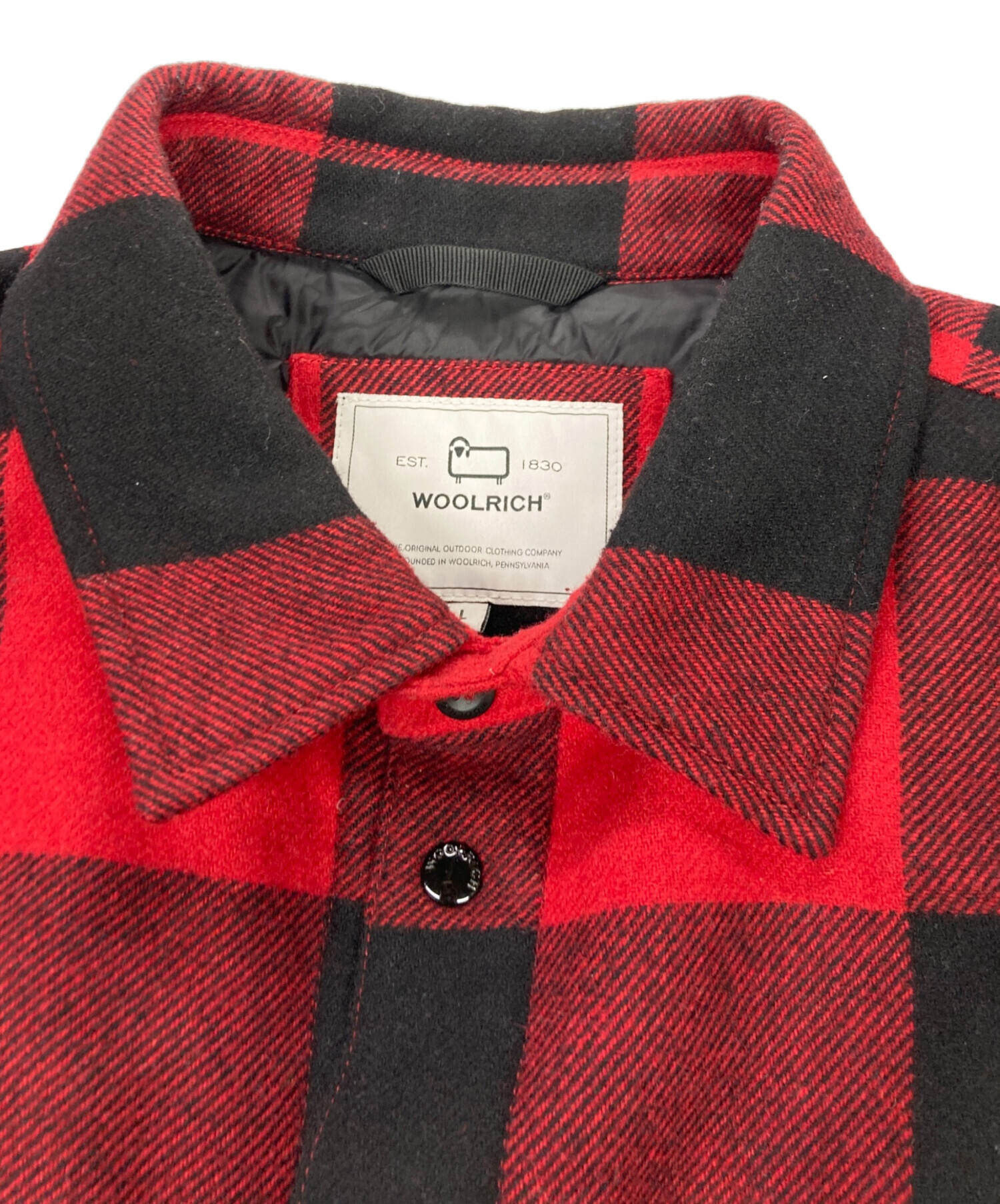 中古・古着通販】WOOLRICH (ウールリッチ) ALASKAN WOOL CHECK OVER