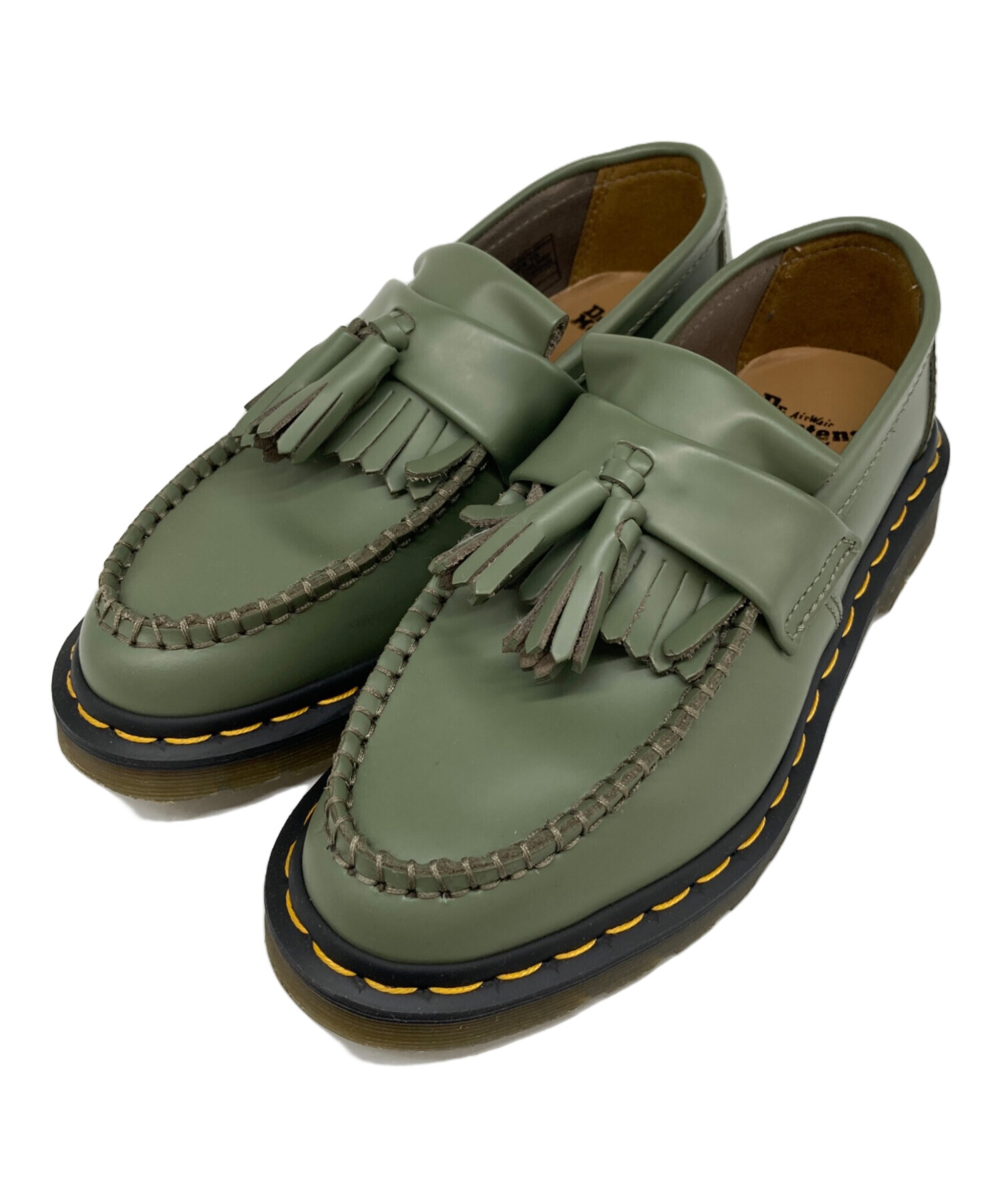 【美品】Dr. Martens タッセルローファー　カーキ Dr.Martens - 【美品】 Dr.Martens / ドクターマーチン | ADRIAN