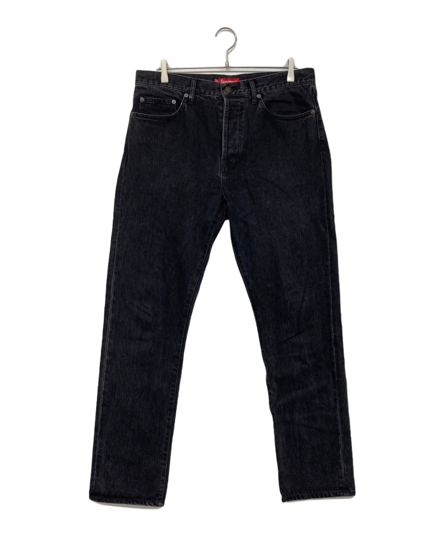 中古・古着通販】SUPREME (シュプリーム) ブラックデニムパンツ 