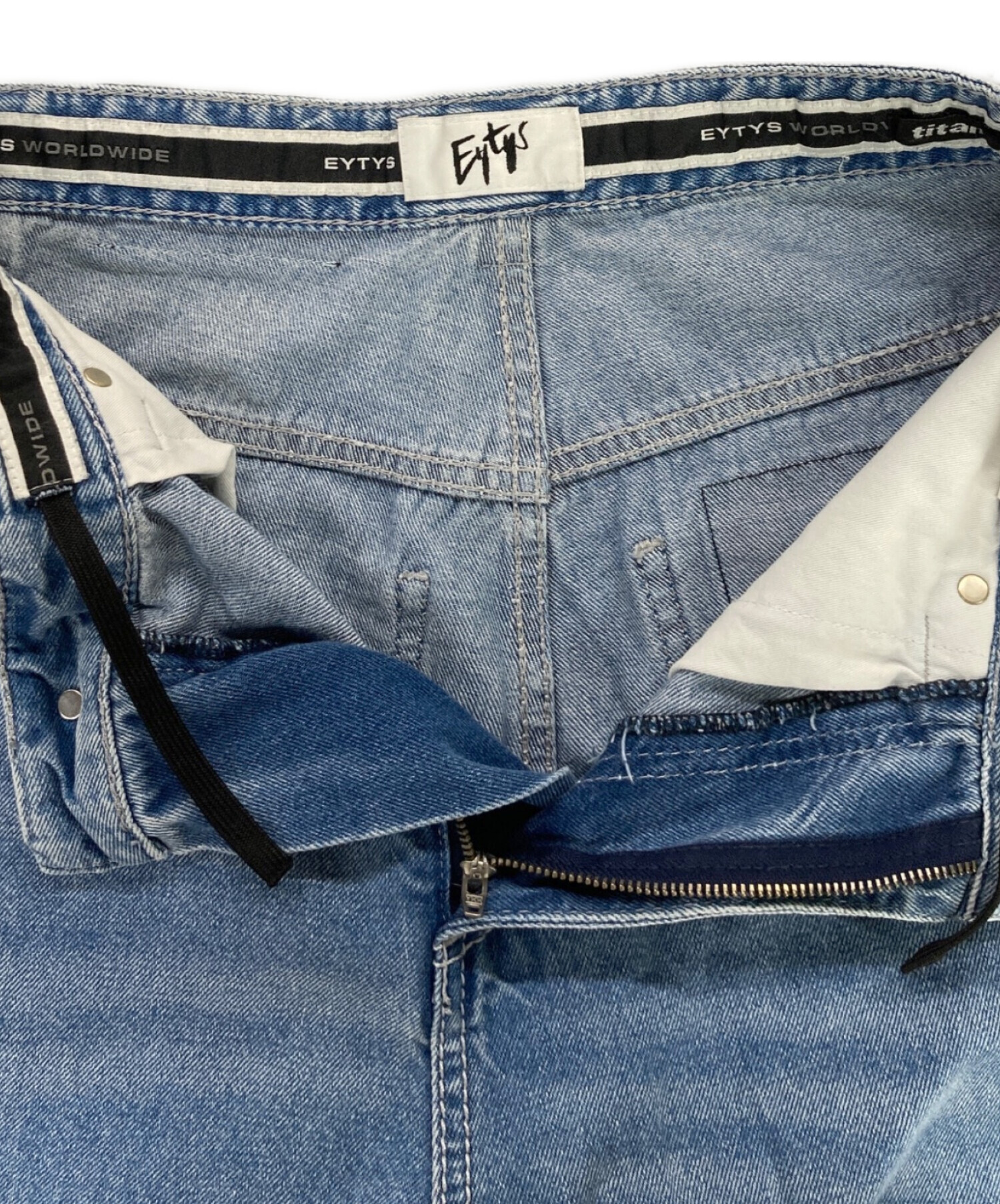 中古・古着通販】Eytys (エイティーズ) サイドラインデニムパンツ 