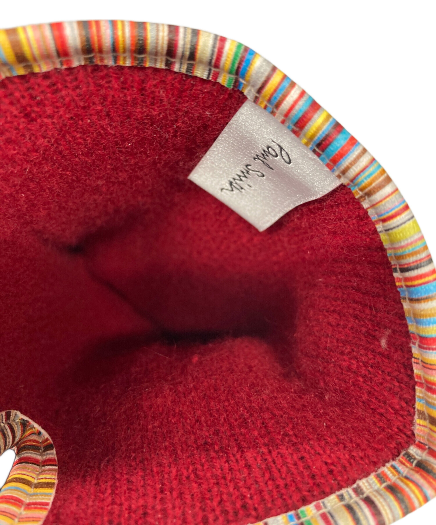 中古・古着通販】PAUL SMITH (ポールスミス) レザー手袋 ブラック 未