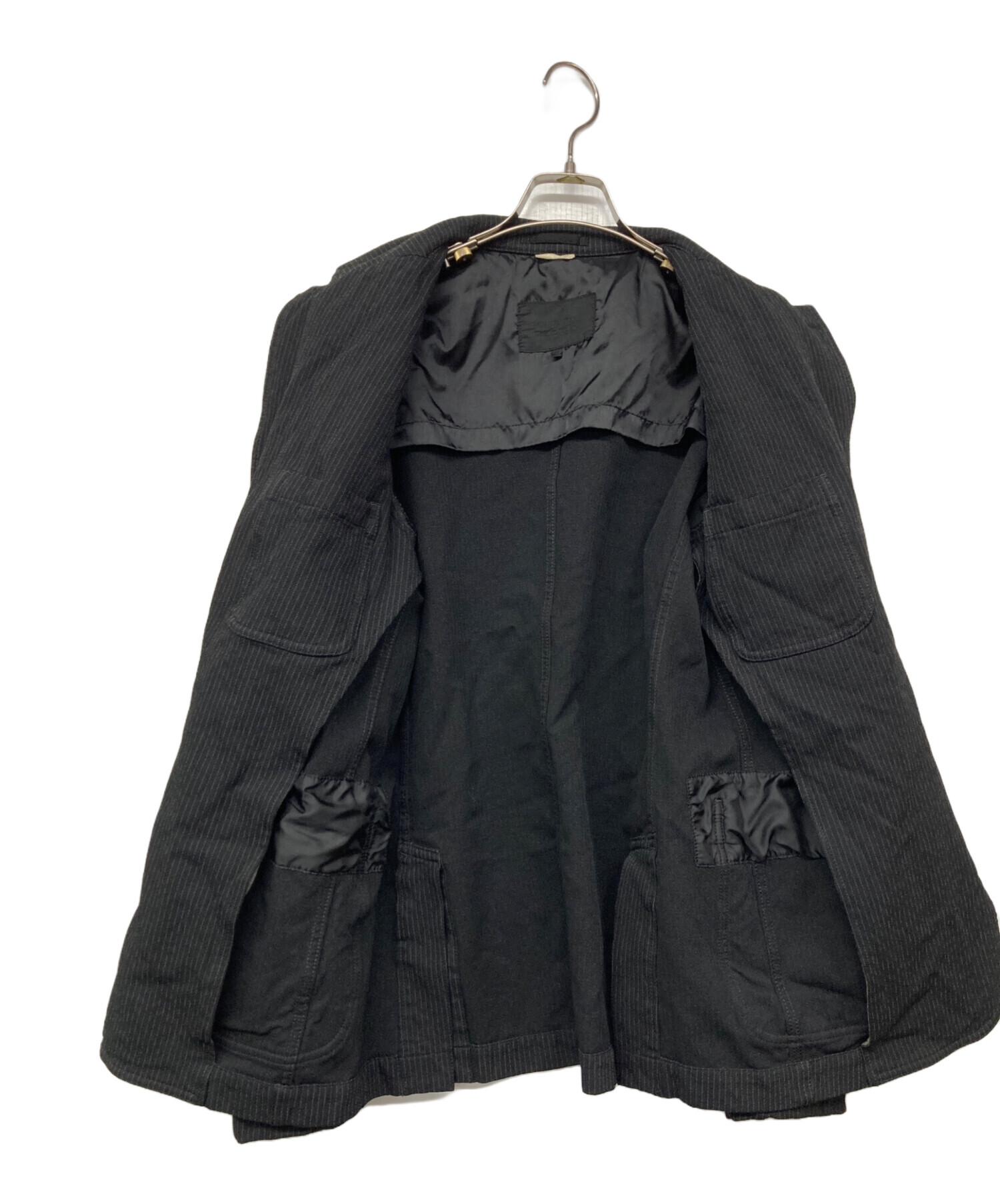 ⚫︎コムデギャルソン オムドゥ ストライプジャケット COMME des GARCONS HOMME DEUX コムデギャルソン オム ドゥ 23SS