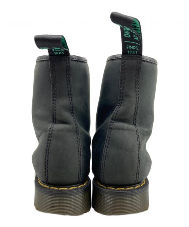 中古・古着通販】SOLOVAIR (ソロヴェアー) 8ホールブーツ ブラック