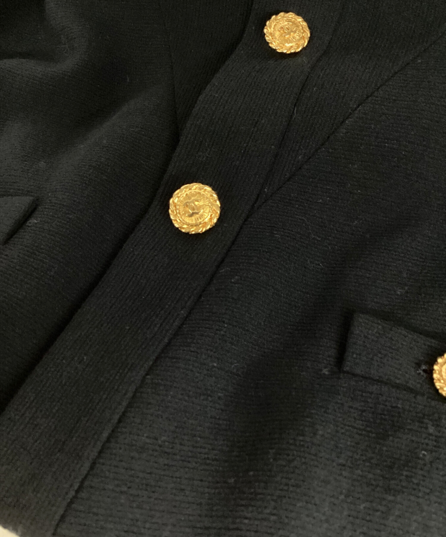 中古・古着通販】CHANEL (シャネル) ココマークセットアップスーツ