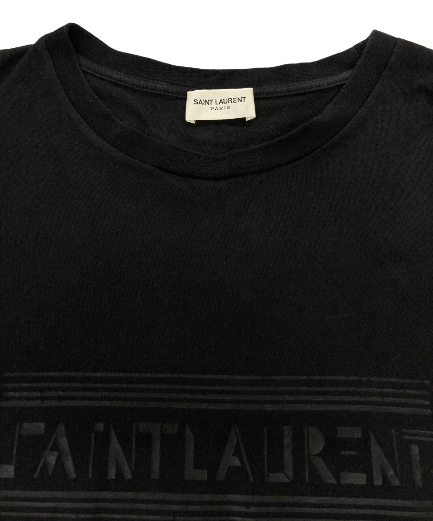 中古・古着通販】Saint Laurent Paris (サンローランパリ) ロゴ 