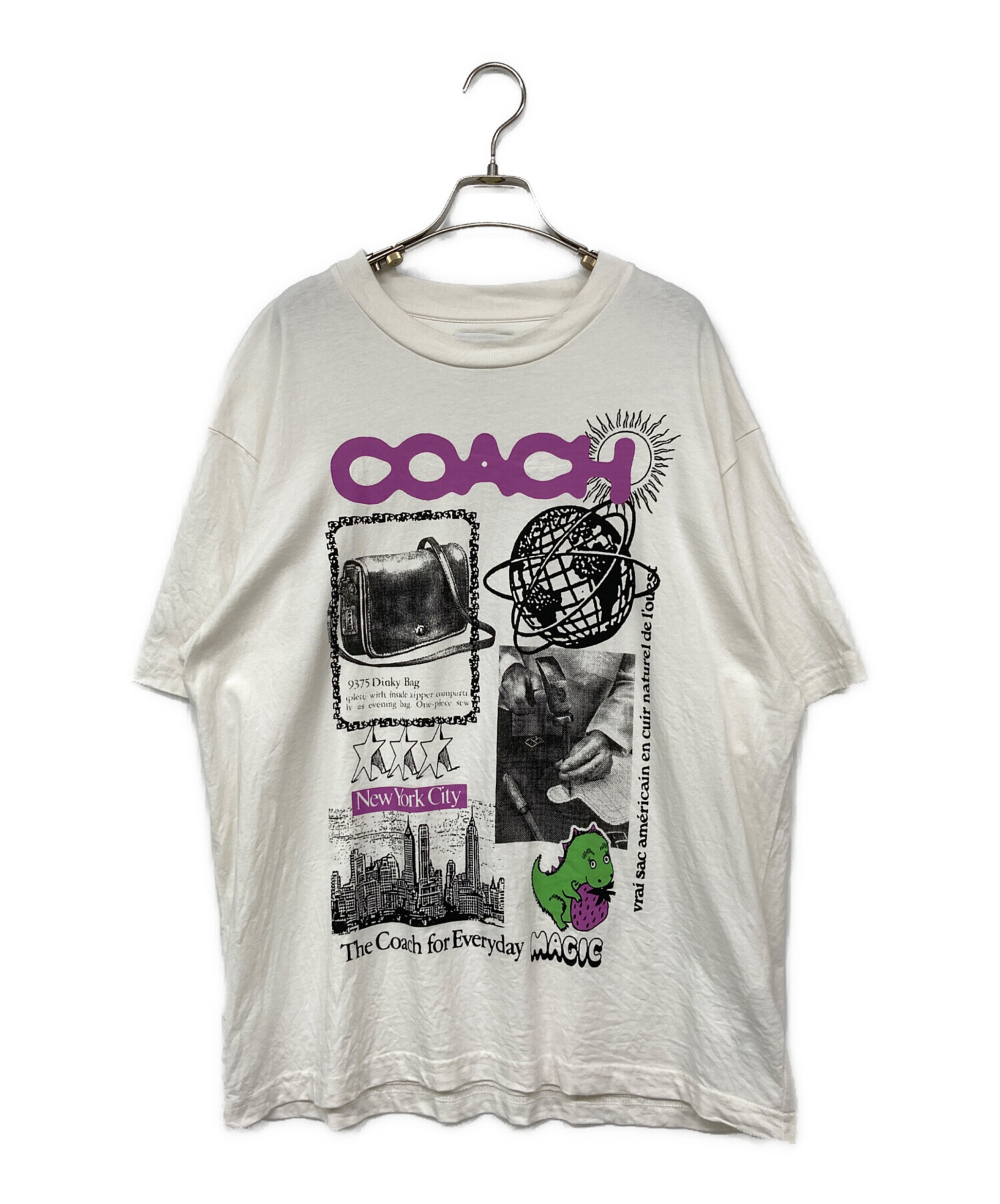 中古・古着通販】COACH (コーチ) リラックスド グラフィック Tシャツ 