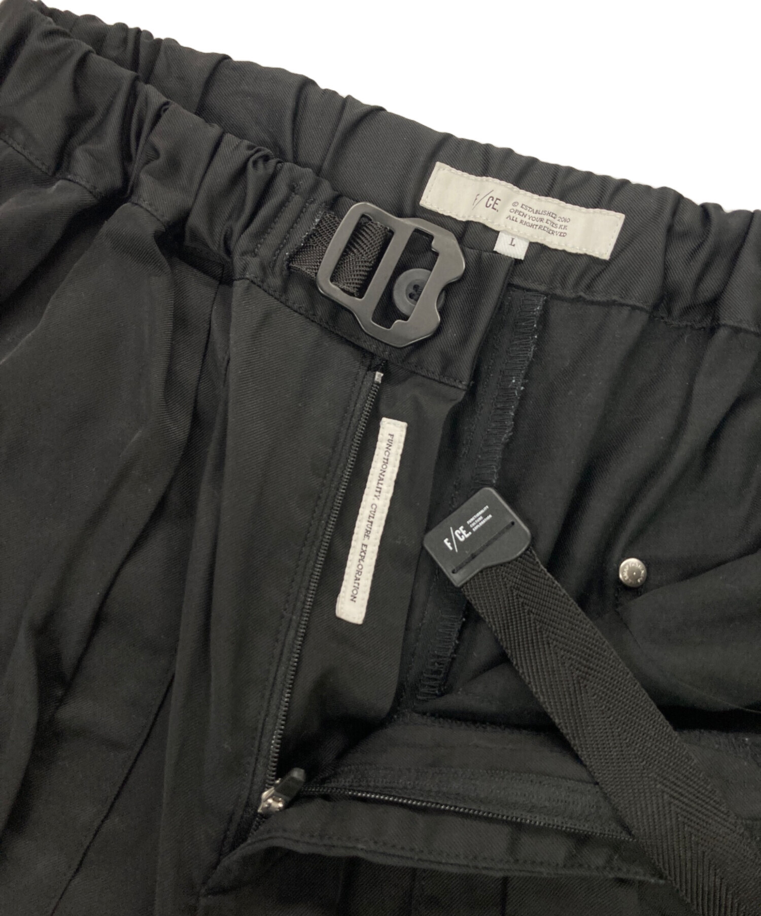 中古・古着通販】F/CE. (エフシーイー) Olmetex Work Pants ブラック