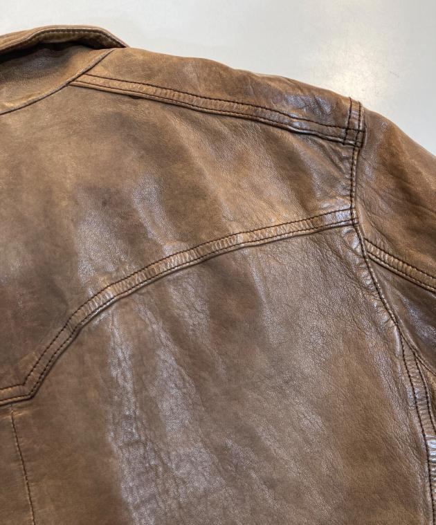 中古・古着通販】OLD GAP (オールドギャップ) ジップレザージャケット