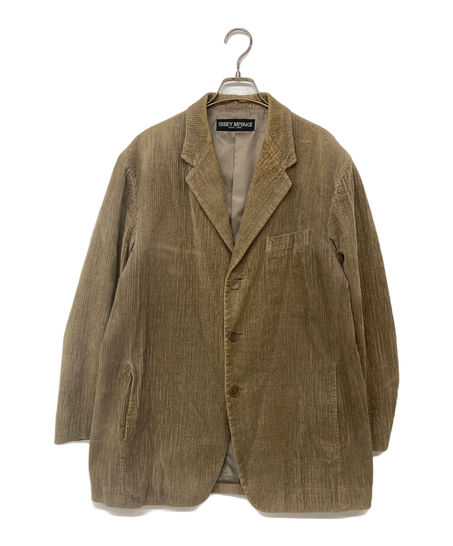 ISSEY MIYAKE MEN コーデュロイジャケット 中古・古着通販】ISSEY MIYAKE (イッセイミヤケ) コーデュロイ