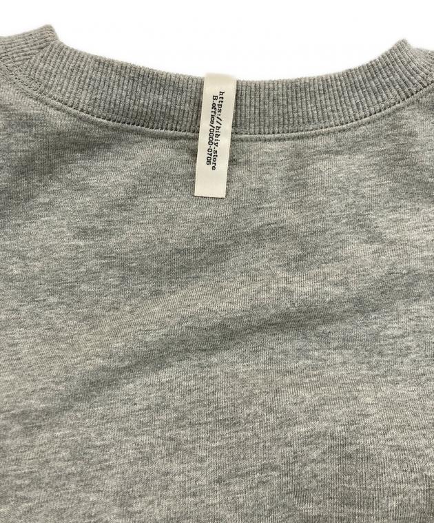 中古・古着通販】Bibiy. (ビビィ) ANNA PUFF TOP ブラック×グレー