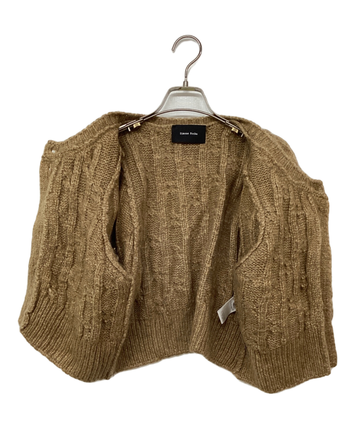 中古・古着通販】Simone Rocha (シモーネ ロシャ) 半袖ビジューニット