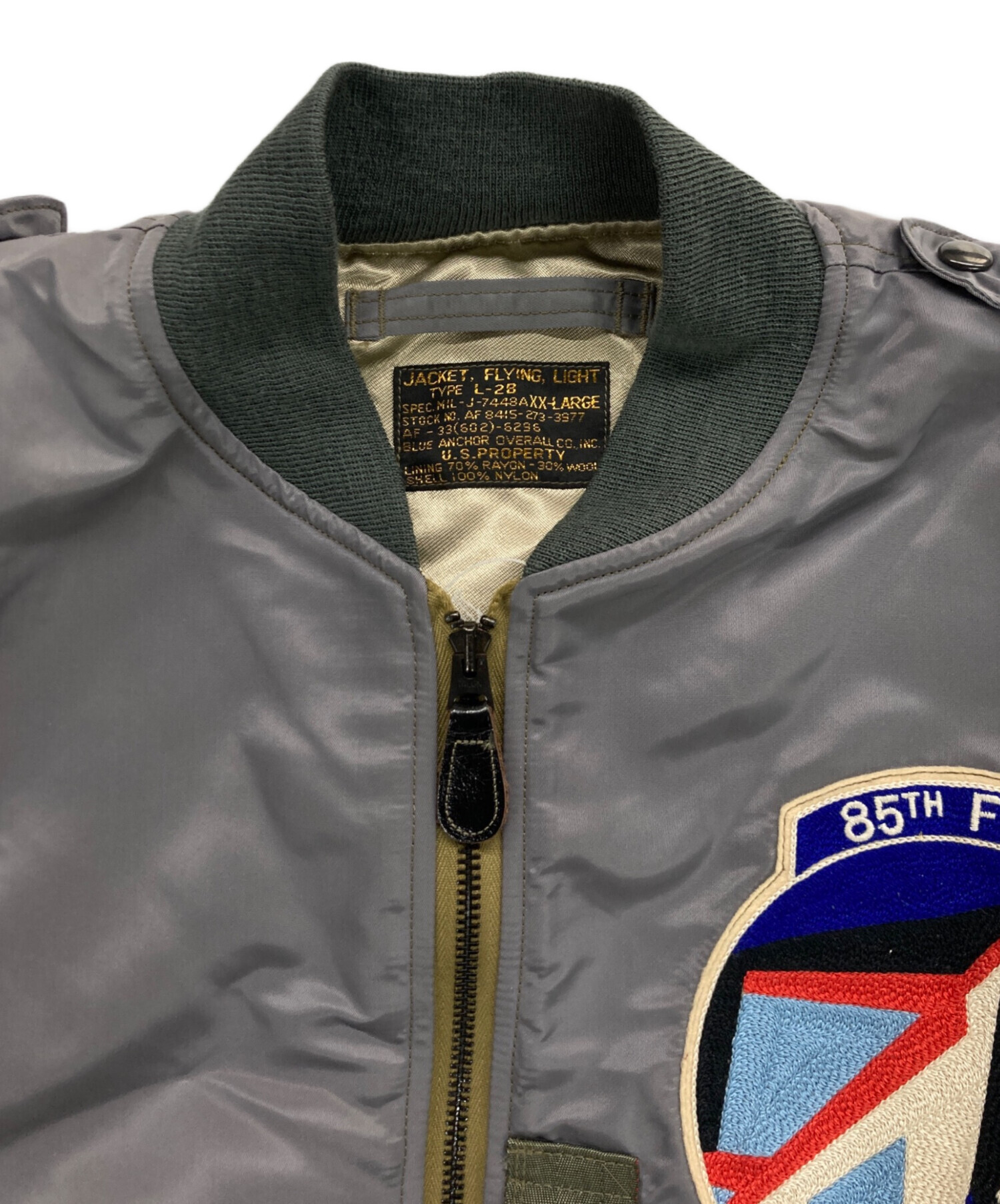 1A6793/未使用品 トイズマッコイ THE HUNTER スティーブマックイーン TOYSMcCOY 1/6 アクションフィギュア TOYS McCOY (トイズマッコイ) TYPE L-2B \u201c85TH FIS GLOBES GREATEST⁄フライトジャケット カーキ  サイズ:XXL