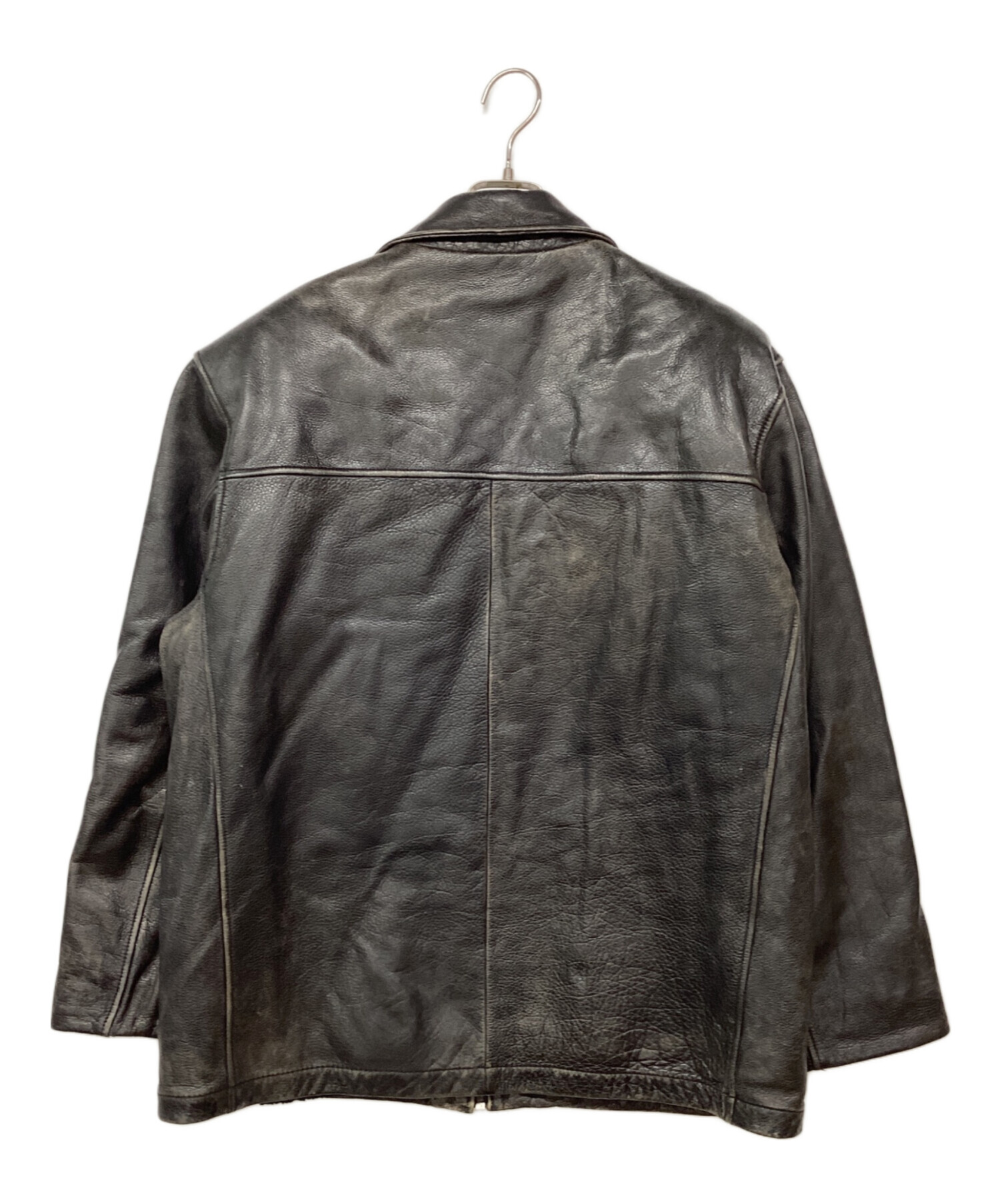 中古・古着通販】J.CREW (ジェイクルー) レザージップジャケット