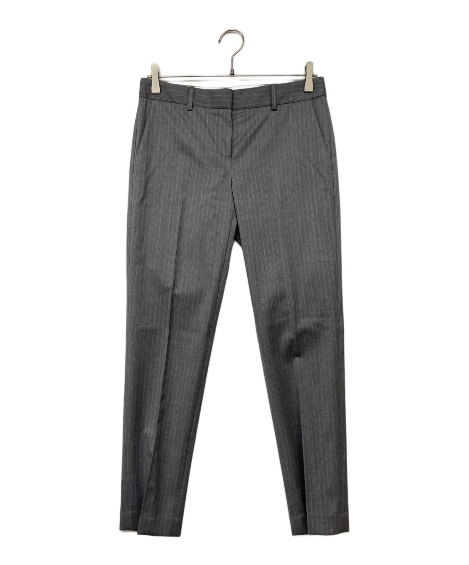 中古・古着通販】theory (セオリー) スラックス グレー サイズ:2 中古・古着通販】theory (セオリー) スラックス グレー サイズ:2