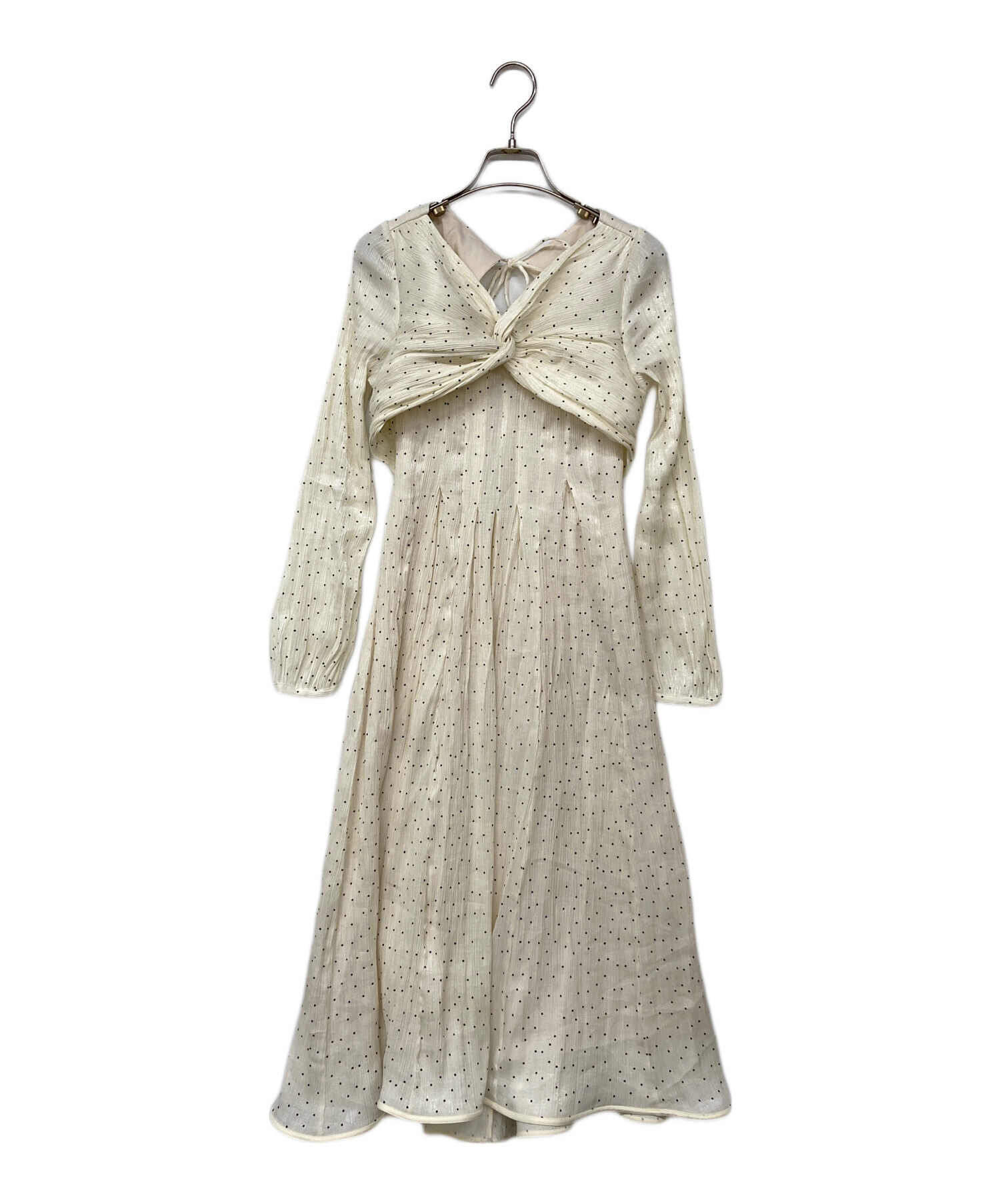 herlipto Moon Glow Dot Pleated Dress ワンピ 【公式通販】
